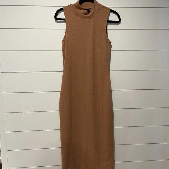 Vero Moda | Dresses | Vero Moda Sleeveless Turtleneck Maxi Dress | Poshmark